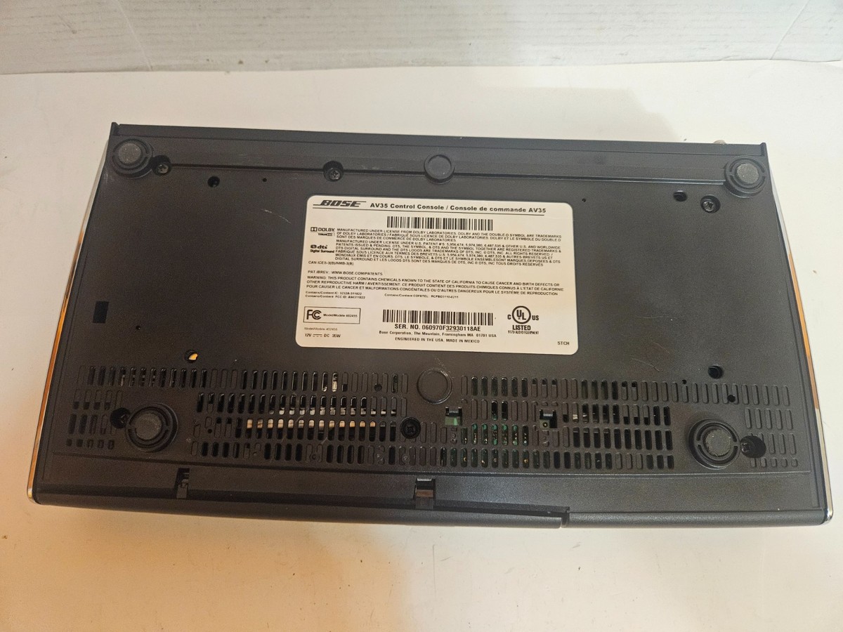 Bose AV35 Lifestyle Control Console – Remote Included – No Power
