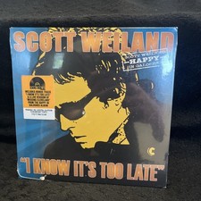 2025 Record Store Day Scott Weiland "I Know It's Too Late" Tangerine Vinyl
