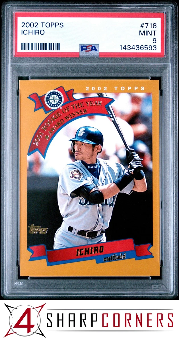 Topps Ichiro Suzuki 2002 Season Baseball Sports Trading Cards
