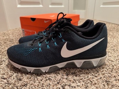 Nike Air Max Tailwind 8-Black/White Ocean Fog-Size 12-Light Use w/ Box