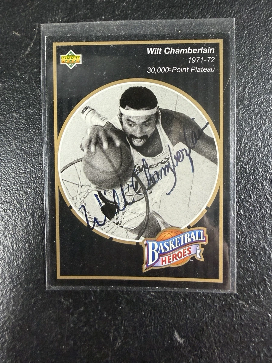 Upper Deck Wilt Chamberlain Sports Trading Card Singles Basketball