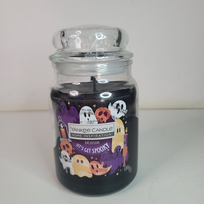 Yankee Candle LET'S GET SPOOKY Exclusive 538 gm Partially Burned