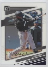 2021 Panini Chronicles Clearly Donruss Purple /25 Luis Robert #6 ix8