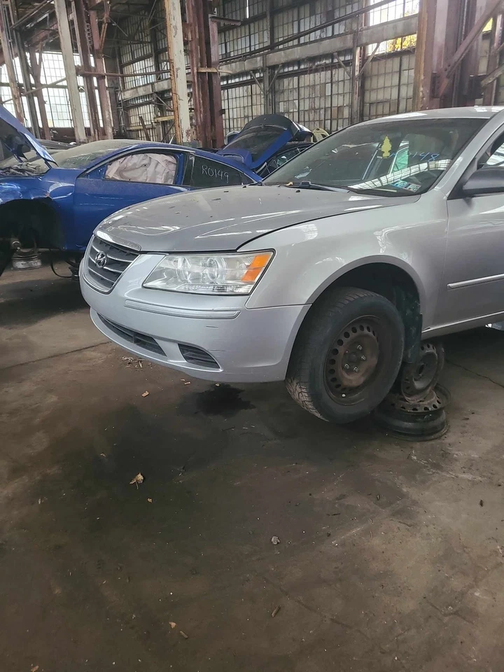 09 10 Compresor de aire acondicionado Hyundai Sonata con polea 2,4 L OEM Foto 4 de 4