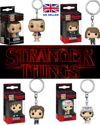 Schlüsselanhänger Stranger Things inspiriert Charakter Charm perfekt für Geschenke & Accessoires