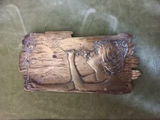 Vassoio in Bronzo Art Nouveau "Stile Liberty"