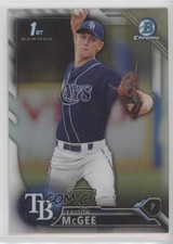 2016 Bowman Draft Chrome Draft Picks Refractor Easton McGee #BDC-28 ex0