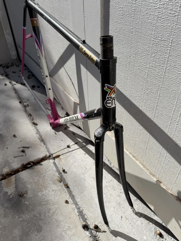 Cuadro vintage Eddy Merckx Corsa Extra 56x56cm C-c, Team Telekom Foto 2 de 4