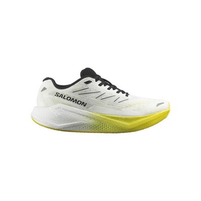 Salomon Aero Blaze 3 White / Black / Blazing Yellow L47975600 Men's Size 10