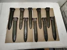 Vintage Military Issued World War 2 Era M1 Garand Scabbard Lot of 10