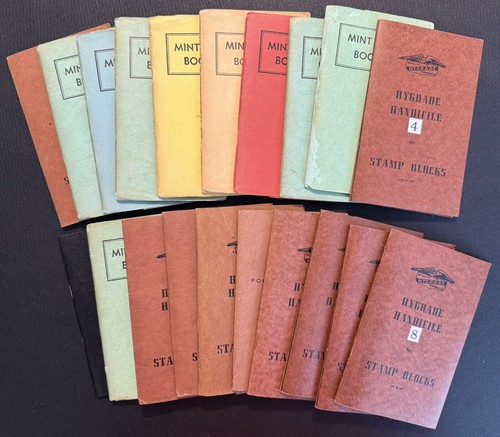 Mint Block Booklets for Stamps - Used Lot of 27 (empty)