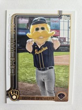 2025 Topps Series 1 BERNIE BREWER Celebration Mascots #M-14 BREWERS