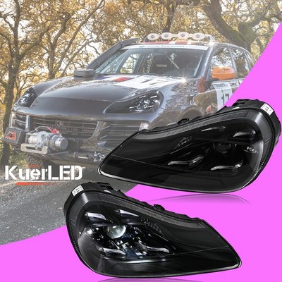LED Scheinwerfer für 2007-2010 Porsche Cayenne 957 Sequenz Blinker Tagfahrlicht