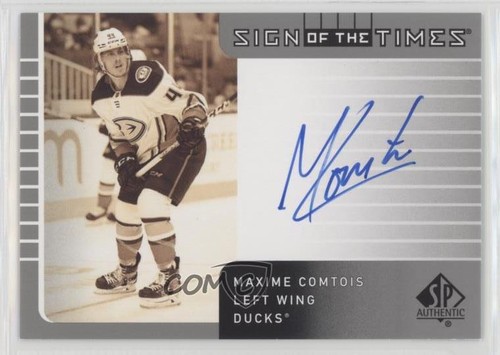 Maxime Comtois #SOTT1-CO card