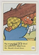 1992 Ken-Wis Berenstain Bears Story Cards Big strong Papa Bear… #133-134 p4g