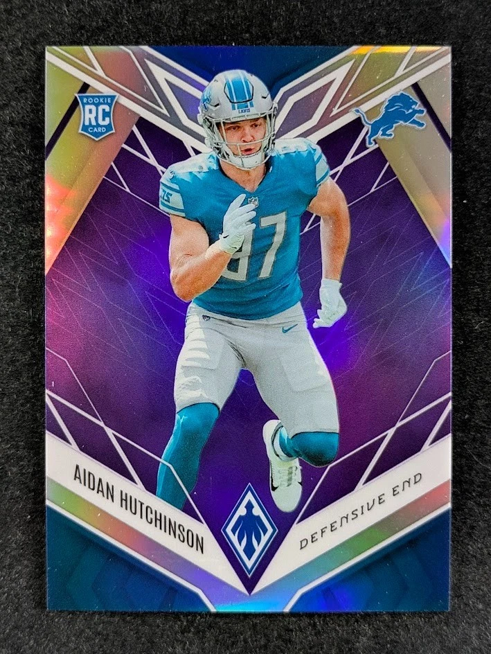 2022 Panini Phoenix AIDAN HUTCHINSON 009/125 Rookie RC Purple SP #113