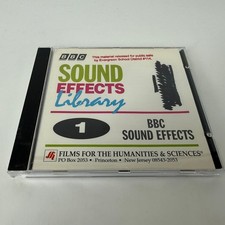 BBC Sound Effects Library 1 CD 1991 BBC Enterprises Films for Humanities