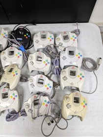 Lot of 23 Sega Dreamcast Controllers (For Parts/Repair)