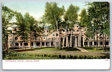 Postcard Aspinwall Hotel, Lenox Massachusetts Unposted