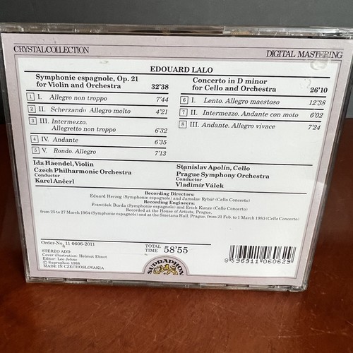 Lot: 3 Édouard Lalo CD Symphonie espagnole Vieuxtemps Mintz Cello Concerto Russe - Picture 7 of 10