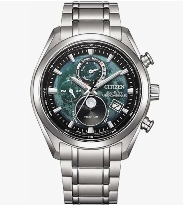 Orologio Citizen Uomo Titanio Eco Drive Cronografo Radio Controlled _BY1010-81X