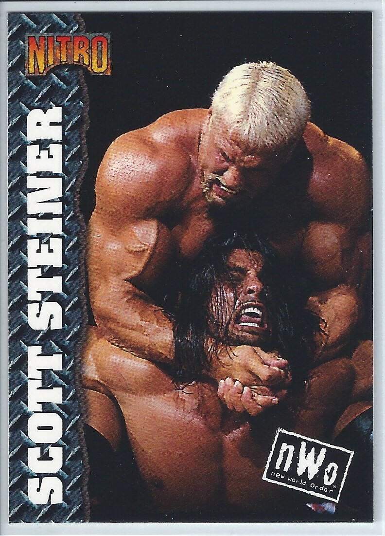 Scott Steiner 1999 Topps WCW NWO Nitro Wrestling Trading Card #36