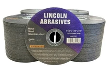 200 Pc 4-1/2" x 1/16" x 7/8" Cut off Wheels Stainless Steel Metal Cutting Discs