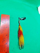 vintage old fishing lure St. croix double hooked spinnerbait for trout and pike.