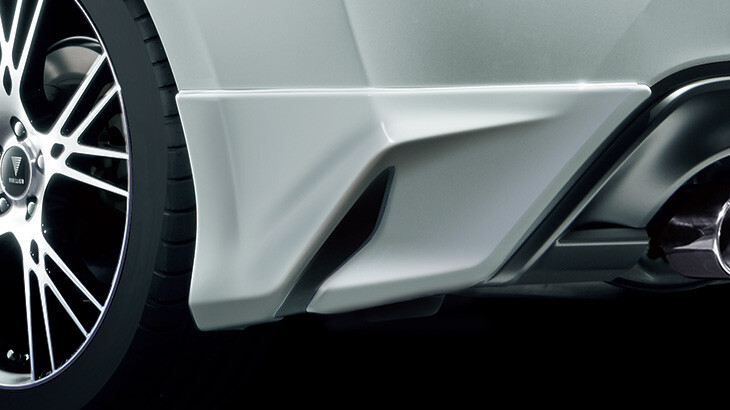 MODELLISTA REAR SPATS UNPAINTED For TOYOTA 86 ZN6 D2641-51110-00