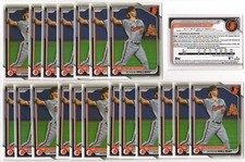 x50 Jackson Holliday 2024 Bowman Prospects Baseball card #47 lot/set Orioles!!!!