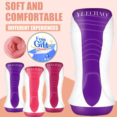 Male Masturbator Cup Soft Realistic Vagina Anal Mouth Pocket Pussy Men Sex Toys