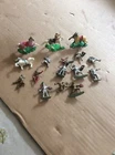 Vintage Toy Marx Knights - Horses - Hong Kong - see description