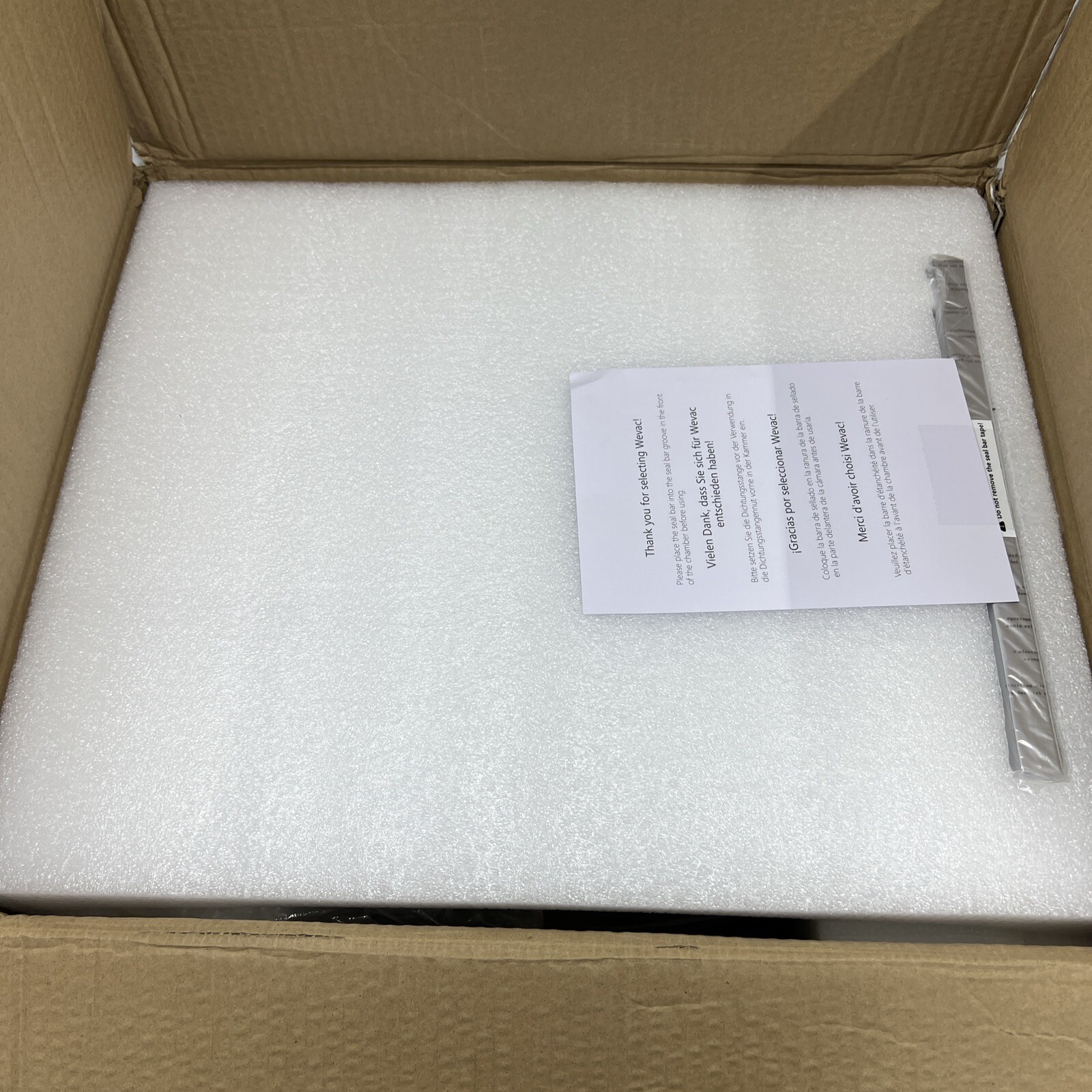 Wevac Heavy Duty Chamber Vacuum Sealer CV12 For Meat, Soups, Sauces