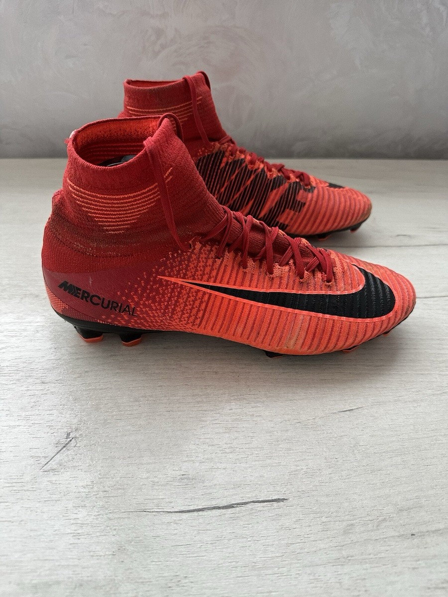 NIKE Mercurial Superfly Ⅴ DF AG 27cm Nike Mercurial Superfly V AG Soccer Cleats White Black