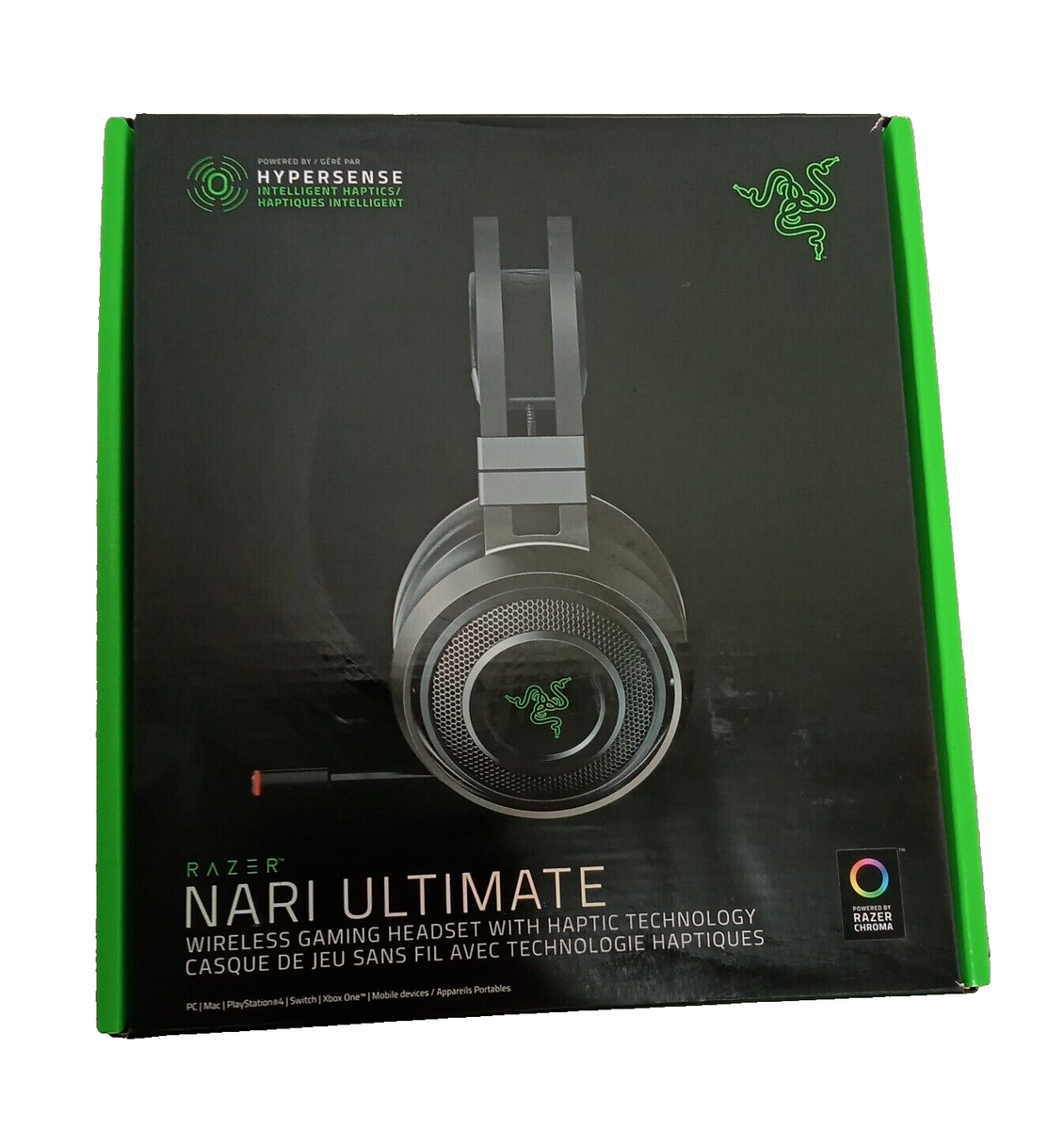 Razer Nari Ultimate Wireless 7.1 Surround Sound Gaming Headset