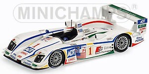 Miniature Audi R8 Lehto 2005 Minichamps 1:43, le cadeau idéal pour collectionneur et fan de circuit
