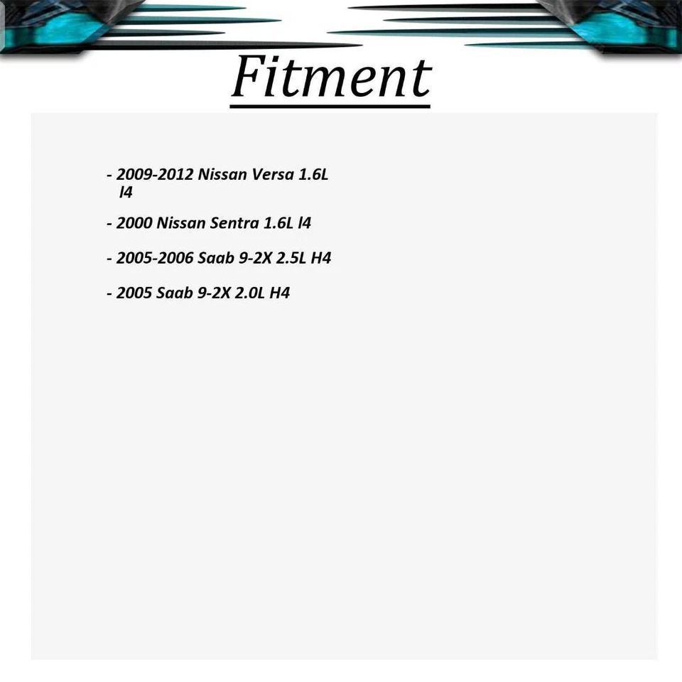 Kit de pinza de freno delantera Carlson 2x para Nissan Versa 2007-2012 1,8 L Foto 4 de 4