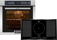 Kaiser Herd Set Eh 6306 R + Kct 97 Fi Elektro Backofen+Induktions Kochfeld 90 Cm