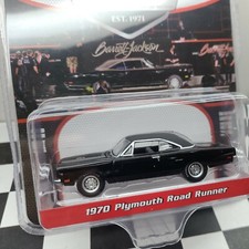 GREENLIGHT 37240 C BARRETT JACKSON 1970 PLYMOUTH ROAD RUNNER 1/64 DIECAST BLACK