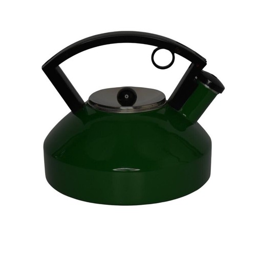 Vintage Copco Jazz Whistling Tea Kettle Hunter Green 2.5 Quart