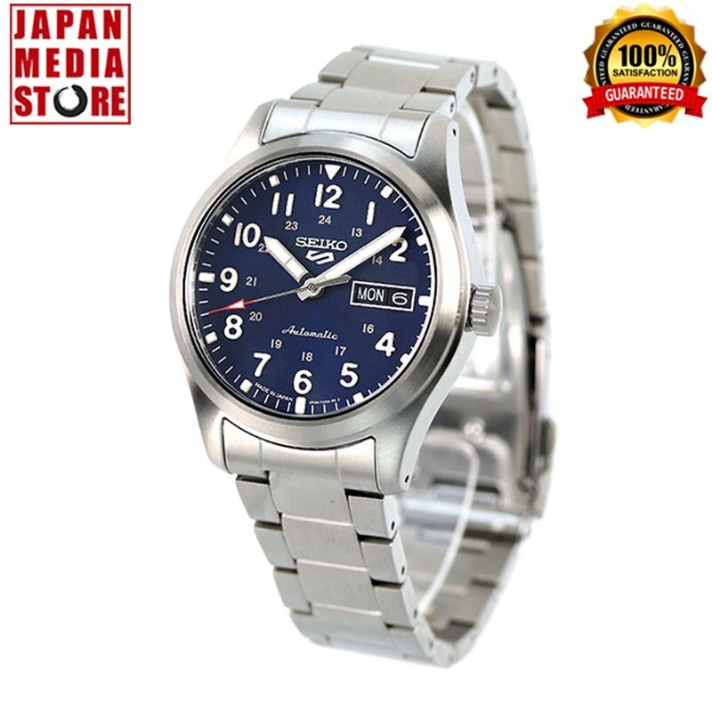 Seiko 5 Sport SBSA113 Blue Dial Automatic Mechanical Stainless