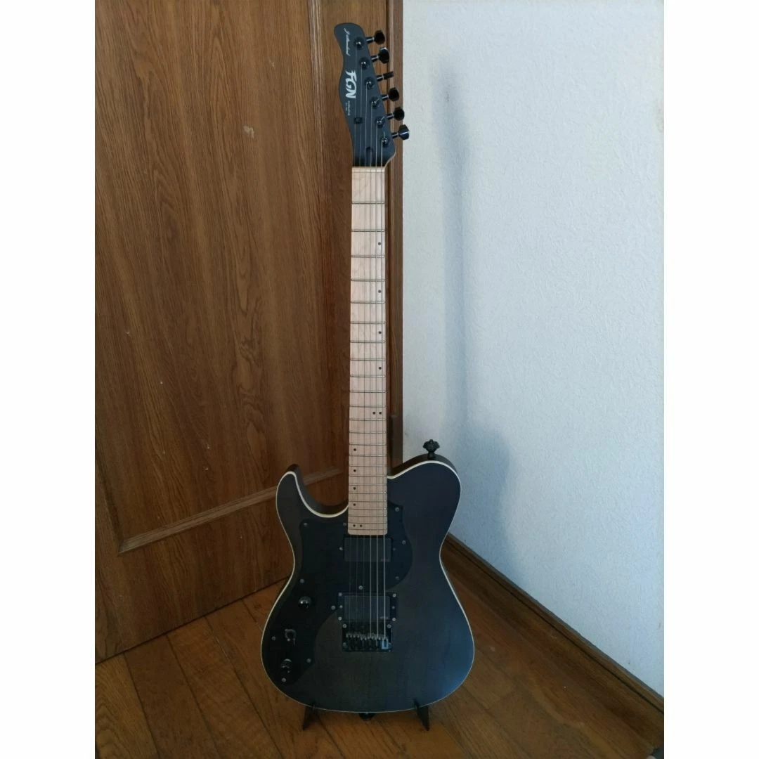 Electric Guitar FGN Fujigen JIL-ASH-DE664-M Left Handed Black with Soft Case
