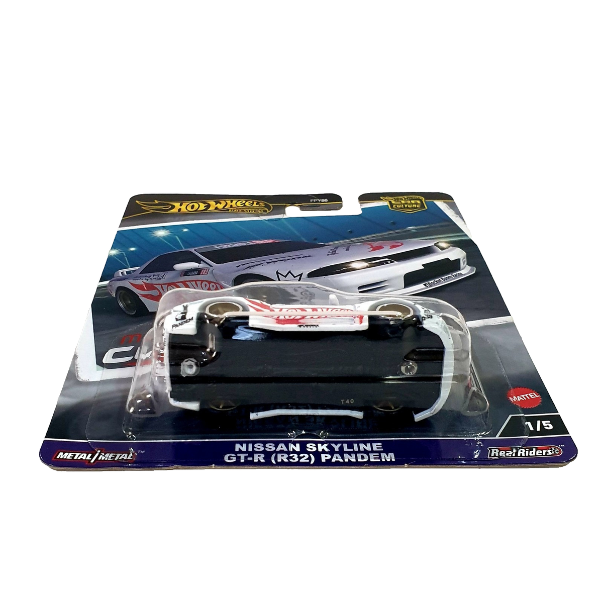 Hot Wheels Premium Nissan Skyline GT-R R32 Pandem Car Culture Real