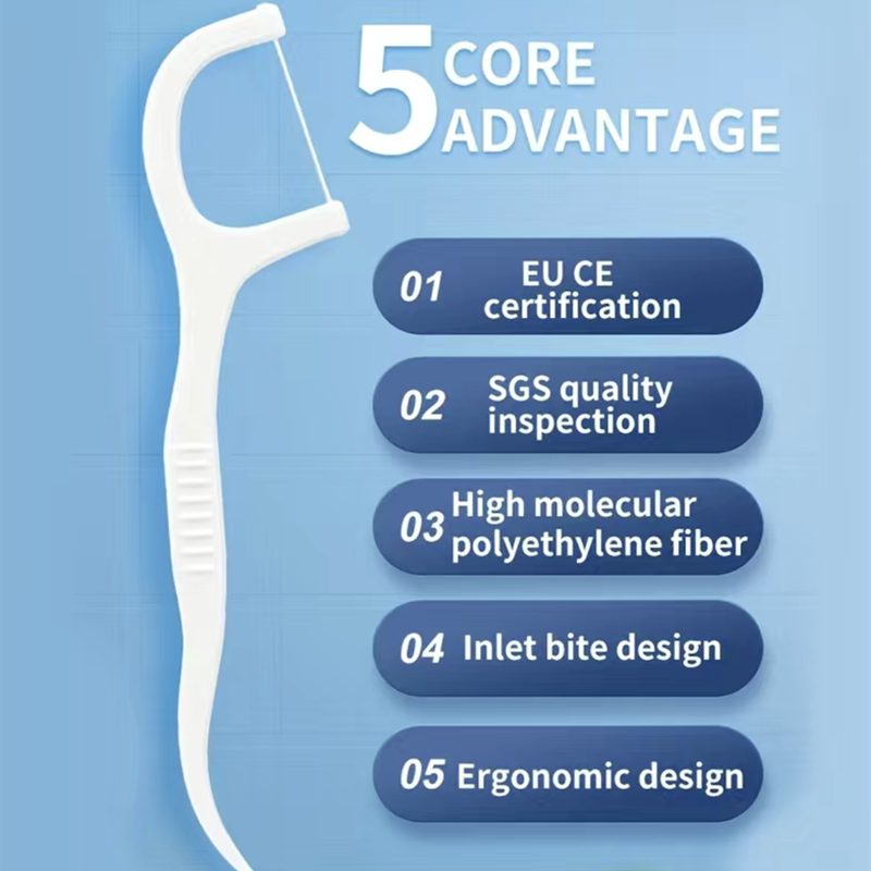 150 PCs Dental Floss Sticks Interdental Tooth Harps Teeth Picks Oral