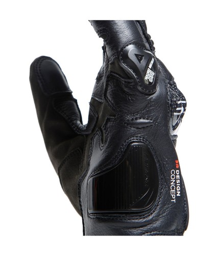 Dainese Carbon 4 Short Handschuhe Schwarz/Rot-fluo XXL Sport Motorrad Handschuhe - Bild 6 von 11