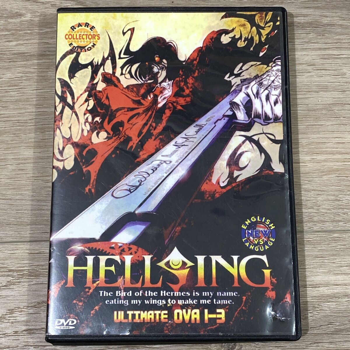 Hellsing Ultimate Series 1 Limited Edition DVD Set Ova 1-3 English Hellsing Ultimate Series 1 Limited Edition DVD Set Ova 1-3 English
