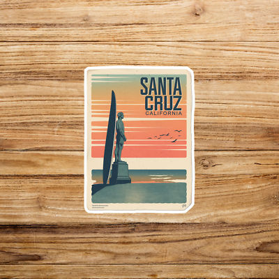 Vinyl Sticker Santa Cruz Hand Logo - 5 Inch Waterproof Decal For Laptop & Car KTA19 KTA50 Actuator