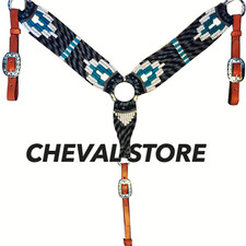 Cheval's Handmade Western Mohair Breast Collar for Horse Horse Equestrian