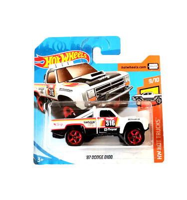    Hot Wheels '87 DODGE D100 PickUp in OVP * 2018 Hot Trucks * MOC