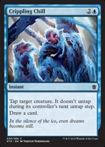 Crippling Chill x4 - Khans of Tarkir - NM-Mint, English - Khans of Tarkir